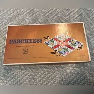 Vintage 1964 Parcheesi Gold Seal Edition, Game, Family Fun, Board Game!
